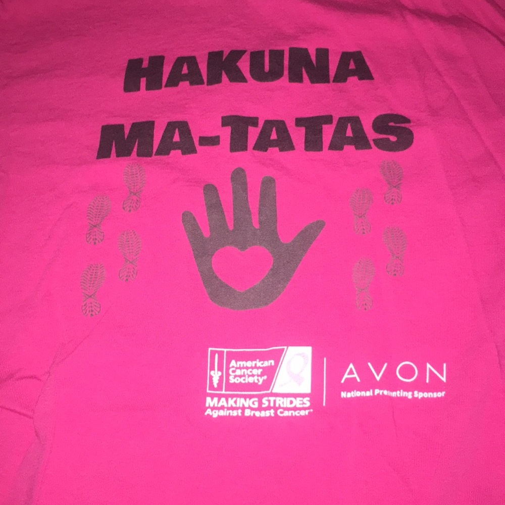 Breast cancer awareness t shirt size M unisex - Picture 1 of 3